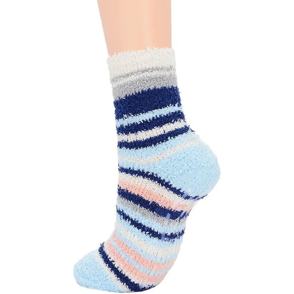 𝅺5 Pairs Luxury Soft Fluffy Fuzzy Socks Warm Winter Fall Thick Cozy Sleep NWT - Picture 5 of 9